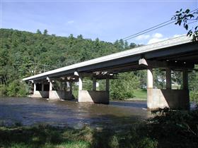 SR 590 Over Lackawaxen River, Pike Co. PA: 