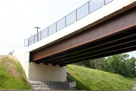 Belvoir Road Bridge Over PA Turnpike, Montgomery Co. PA: 