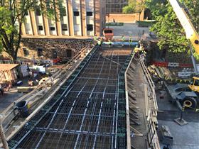 Lehigh University HST Pedestrian Bridge: 